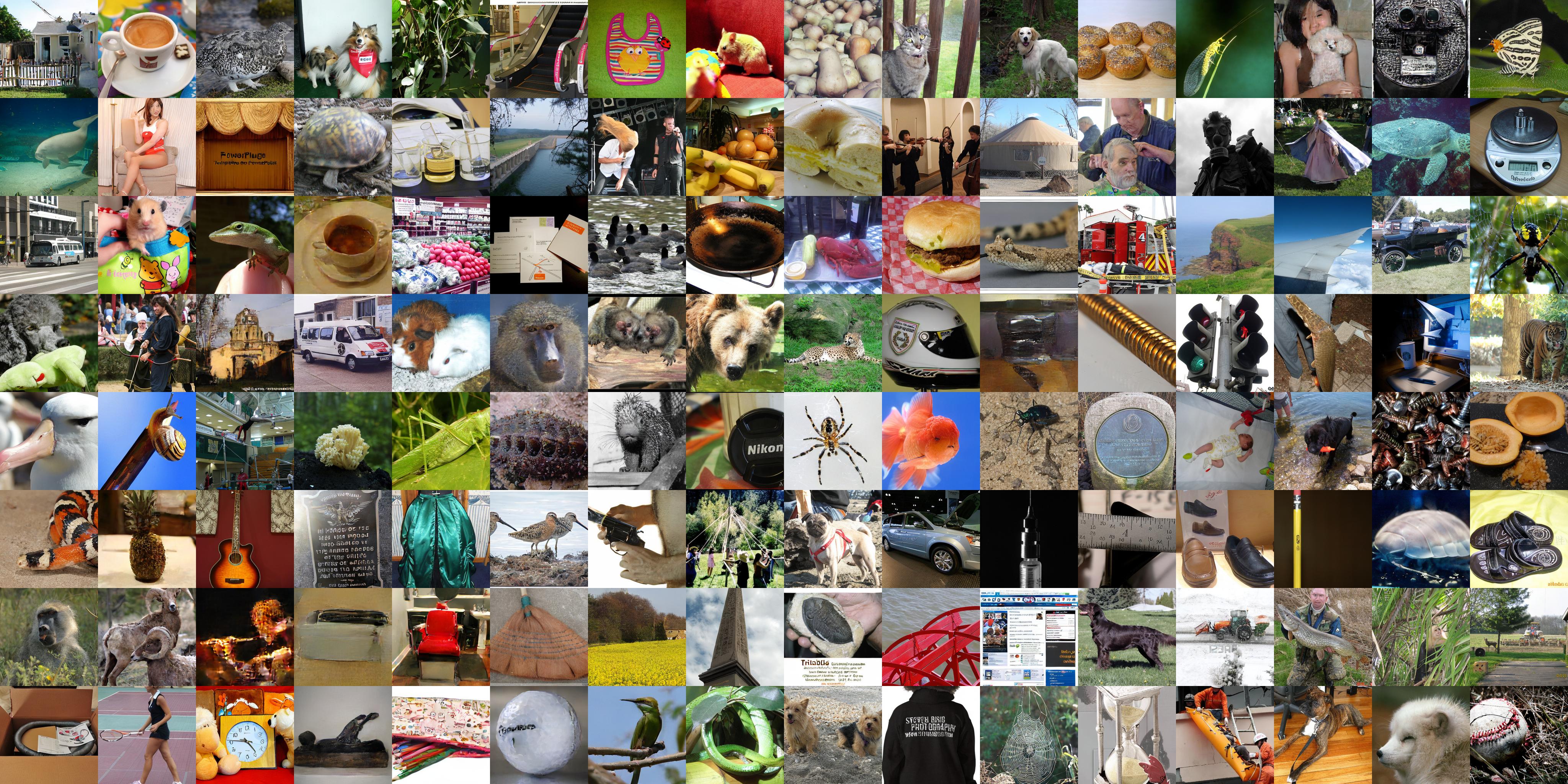 ImageNet 256 random samples